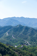 Obraz premium View of Badaling Great Wall in Beijing, China