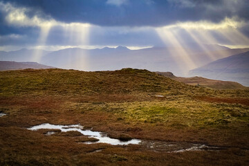 God Beams, Faroe Islands