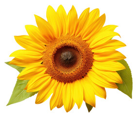 Naklejka premium PNG Flower png sunflower plant