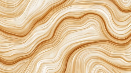 Obraz premium Abstract Swirling Brown and Beige Marble Texture Background