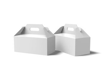 Takeaway Food Box, 3D Illustration
