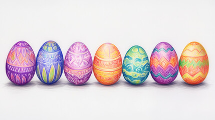 Fototapeta premium clip art background of easter egg
