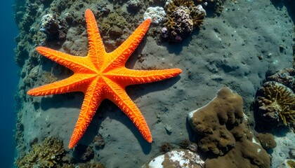 starfish on a reef