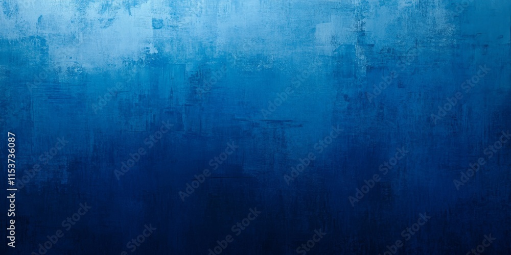 Aufkleber an abstract backdrop showcases a gradient that transitions from a deep blue to a light blue, creatin