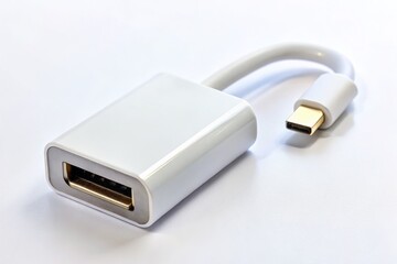 USB-C to HDMI Adapter: Worm's Eye View - High-Resolution Image