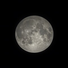 Obraz premium a photo of an amazing moon phenomenon with a black background