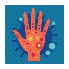 Health problems concept vector illustration