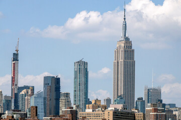 new york manhattan skyline view from East river
