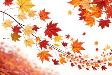 Fototapeta premium Retro Fall Nature Art