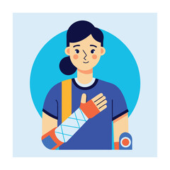 Health problems concept vector illustration