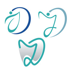 unique j and d letter logo