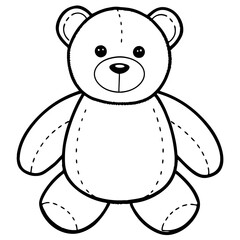 Fototapeta premium teddy bear cartoon