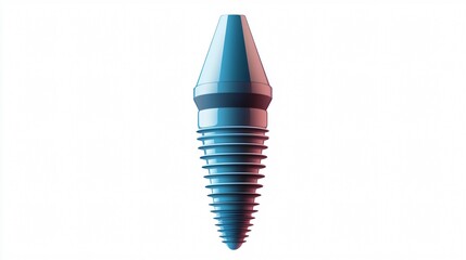 Professional Dental Implant Artificial Tooth Vector for Dental Designs