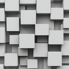 Abstract 3D Cube Background