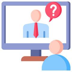 Online Interview Icon