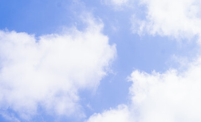 Sky with clouds during the day and space for text