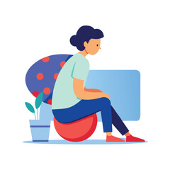 Health problems concept vector illustration