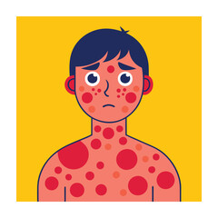 Health problems concept vector illustration