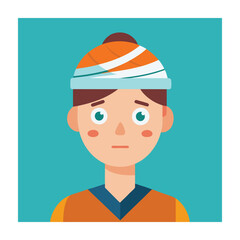 Health problems concept vector illustration