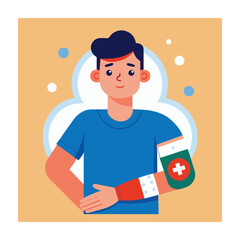 Health problems concept vector illustration