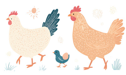Creative Chicken Concepts, From Vibrant Farm Scenes and  Food Styling