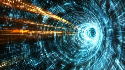 Obraz premium Bright and Immersive Visuals of Futuristic Environments
