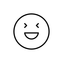 Smile icon vector. smile emoticon icon. feedback sign and symbol
