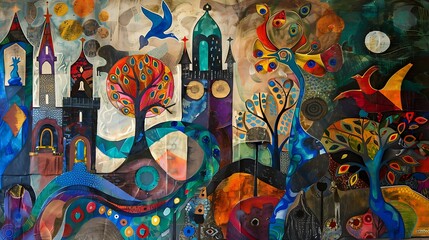 graffiti on the wall