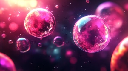 Naklejka premium Vibrant Abstract Background with Modern Lighting Effects