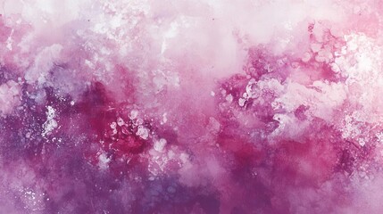 Fototapeta premium ethereal pink and purple watercolor background with dreamy pastel gradient effect and delicate abstract blurred patterns for romantic design projects