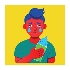 Health problems concept vector illustration