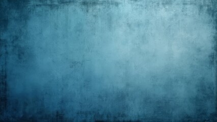Obraz premium Textured blue grunge background with artistic faded gradient effect