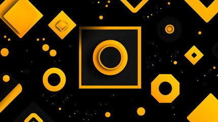 Abstract Background, Golden Geometry