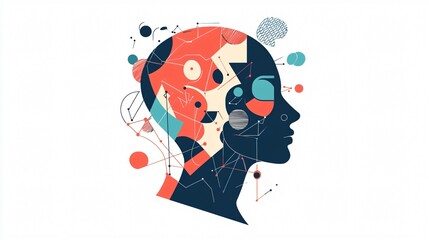 Exploring the Depths of Philosophy, Psychology, and Creativity: A Visualization of the Human Mind