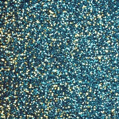 Teal and Gold Glitter Sparkle Background Texture
