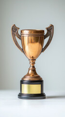 Fototapeta premium trophy symbolizing achievement and success in competitions or events