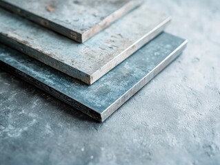 Explore the art of precision with sleek metal plates featuring minimalist surfaces, a stationery innovation for crafting geometric designs These durable rulers provide clean lines and unique