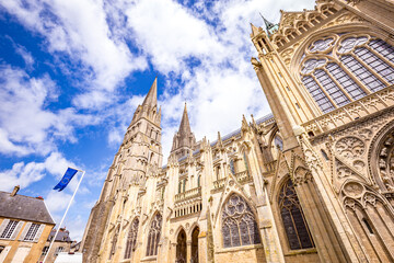 Cathedral of our Lady, Bayeux, normandy, France