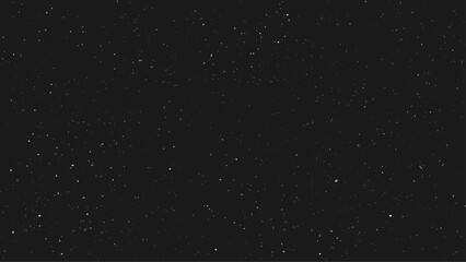 Christmas snow falling snowflakes on dark background vector. White snowfall on black background. 