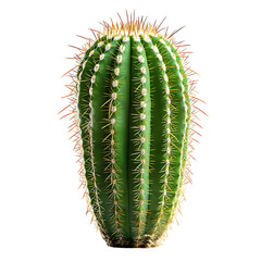 Naklejka premium Cactus isolated on white background full depth of field 