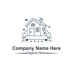 Minimalist Real Estate logo