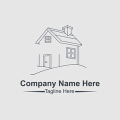 Minimalist Real Estate logo