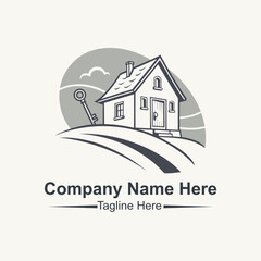 Minimalist Real Estate logo