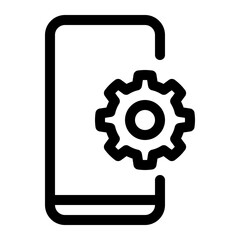 Efficiency mobile icon