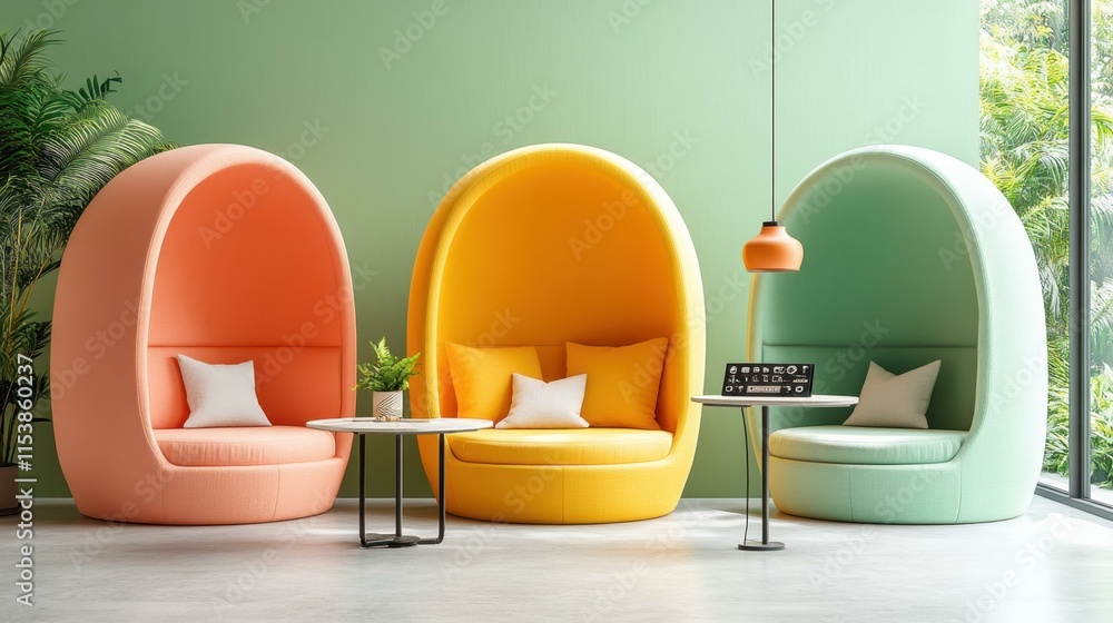 Poster dynamic collaborative workspaces designated nap pod