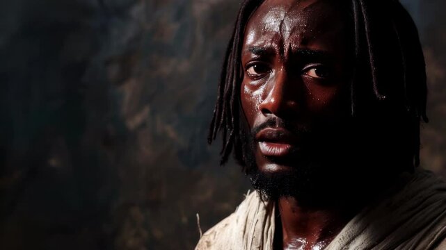 Black African Jesus Christ, Savior of mankind, 