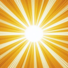 Obraz premium Golden Sunburst Rays Background.