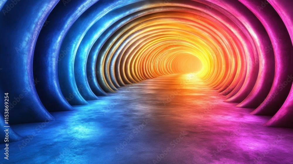 Poster abstract colorful backgrounds psychedelic rainbow of patterns