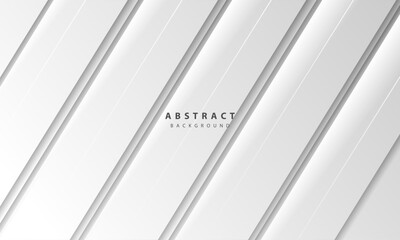 Minimal geometric white light background abstract design
