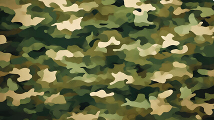 
camouflage, blurred background, khaki color, stylish army pattern